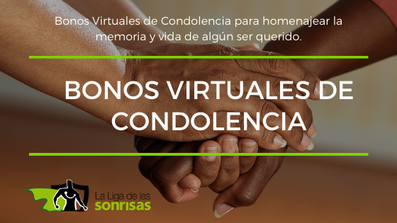 Bonos virtuales de condolencia para honrar la memoria de un ser querido